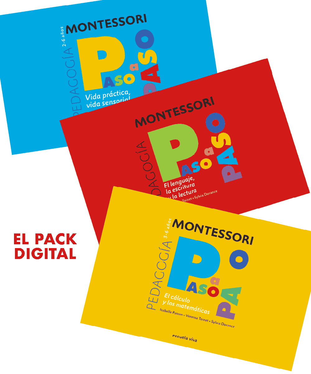 Montessori Paso a paso 1 colección digital completa / Escuela Viva