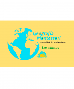 Geografía Montessori - Dossier "Climas"